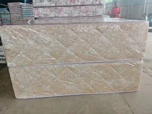 6 ×6×20 Inches Green Earth Semi Orthopedic Mattress