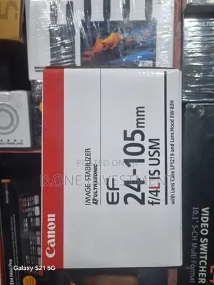 Canon Ef 24-105mm F/4l Is Usm Lens