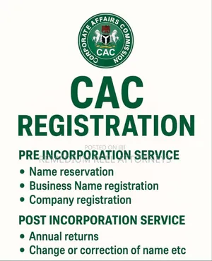 Business Name, Company and Ngos Registration (Cac)