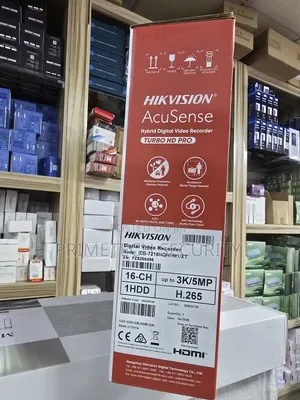 Hikvision 16ch DVR 5mp Two Way Audio