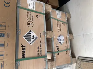 Must 10kwh Lithium Ion Solar Batteries, 5 Years Warranty And Bms