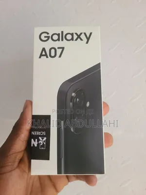 New Samsung Galaxy A07 4G 64 GB Black