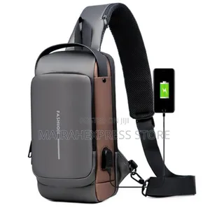 Water Resistance Usb Anti Theft Cross Bag