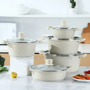 10pcs Aluminum Cookware/Pots Set