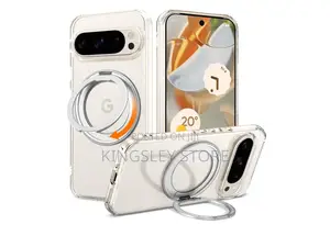 Google Pixel 10 Pro Xl Clear Case 360° Rotatable Stand With Magsafe