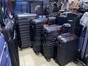 Set of Big Range Quality Rubber Luggage With Expansion