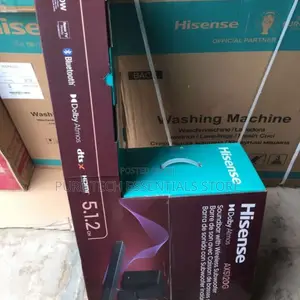 New Hisense 340 Watts Sound Bar Subwoofer