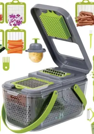 22 Pieces Vegetable Slicer - Multifunctional Fruits Grater