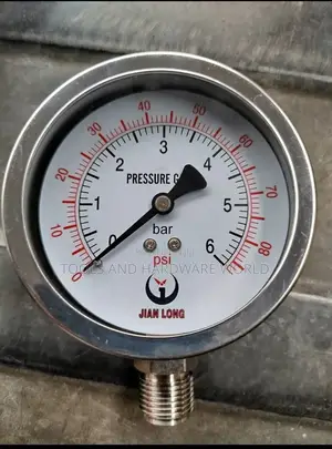 Pressure Gauge 4" Face
