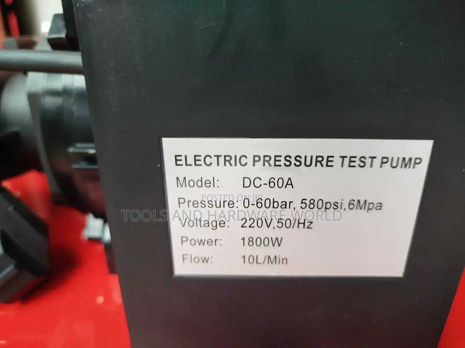 Electric Testing Bucket