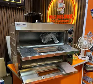 Double Deck Electric Pizza Oven With Pizza Stone (2 Big Pizza Per Bake