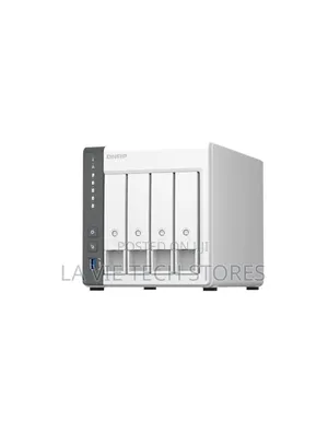 Qnap Ts-433-4g-Us 4 Bay Nas With Quad-Core Processor, 4 Gb Ddr4 Ram