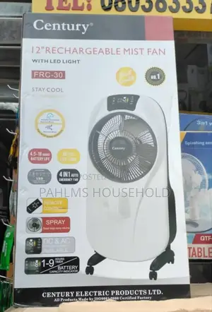 Century Rechargeable Air Cooler Fan