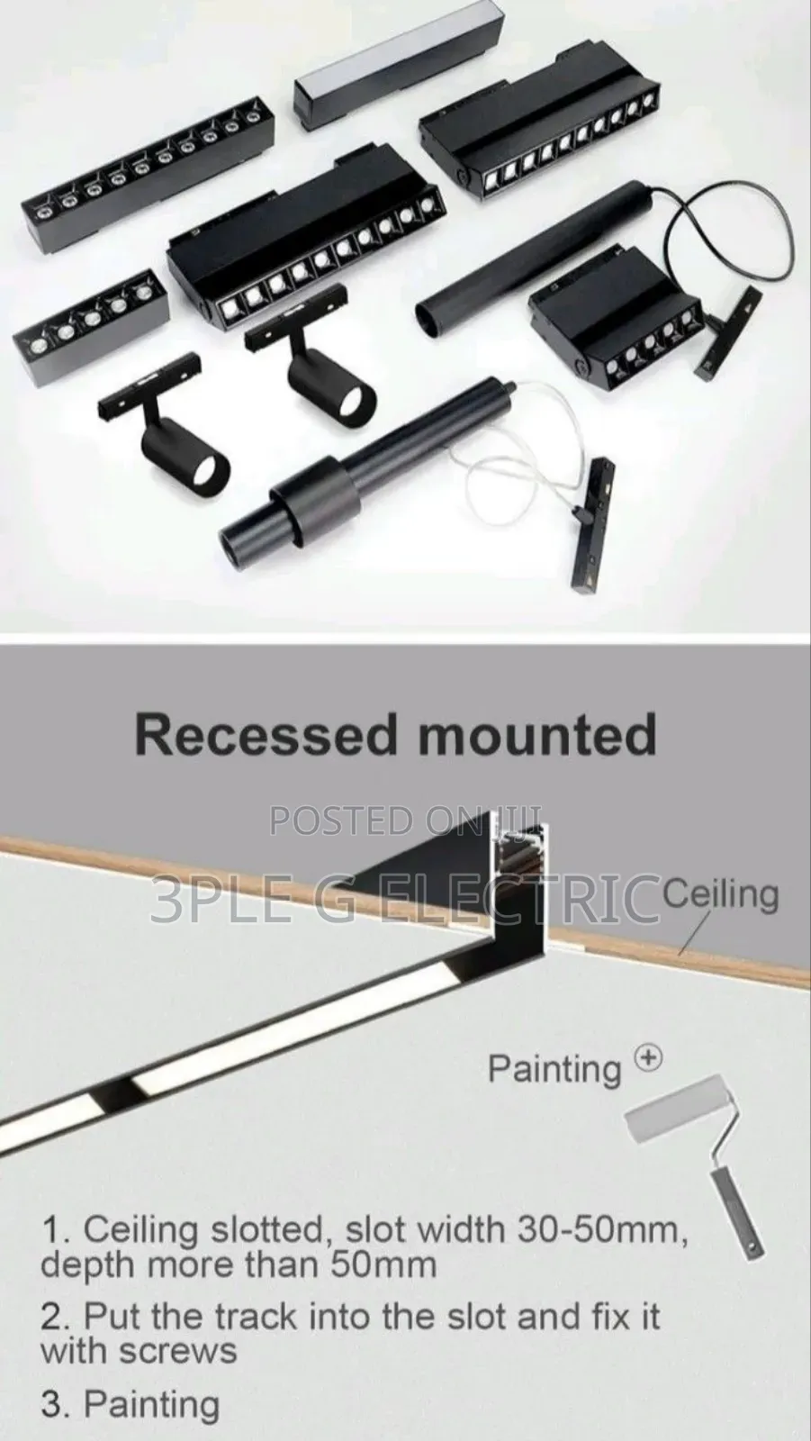 Magnetic Track Lighting Accessories