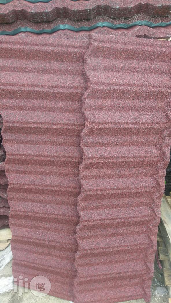 Classic Red Roofing Materials