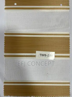 Day And Night Window Blind - Attractive Double Thin Single Broad Brown