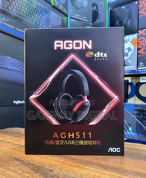 Aoc Agon Agh511 2.4ghz Wireless Bluetooth Gaming Headphone