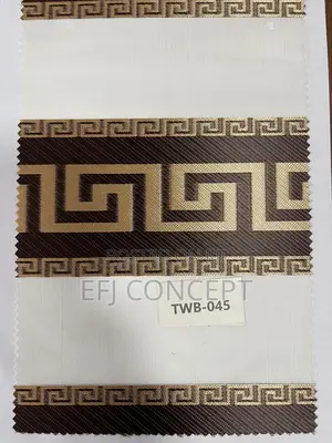 Day And Night Window Blind - Attractive Chocolate Brownish Design