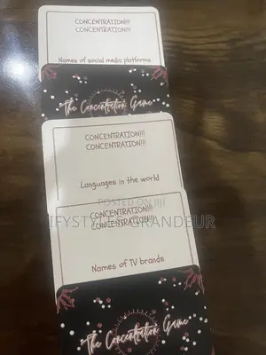Concentration Games