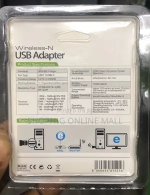 Wireless Usb Adapter for Computers Without Wi-Fi