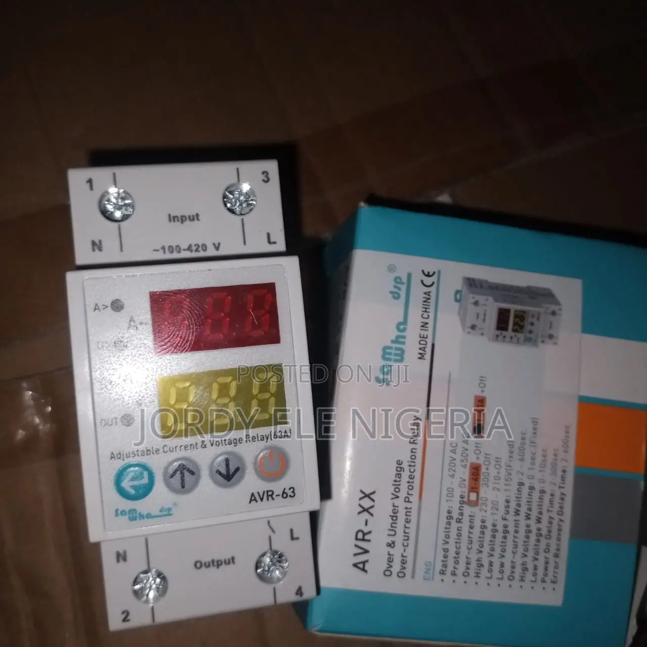 Korean Automatic Voltage Protector/Regulator With Wifi