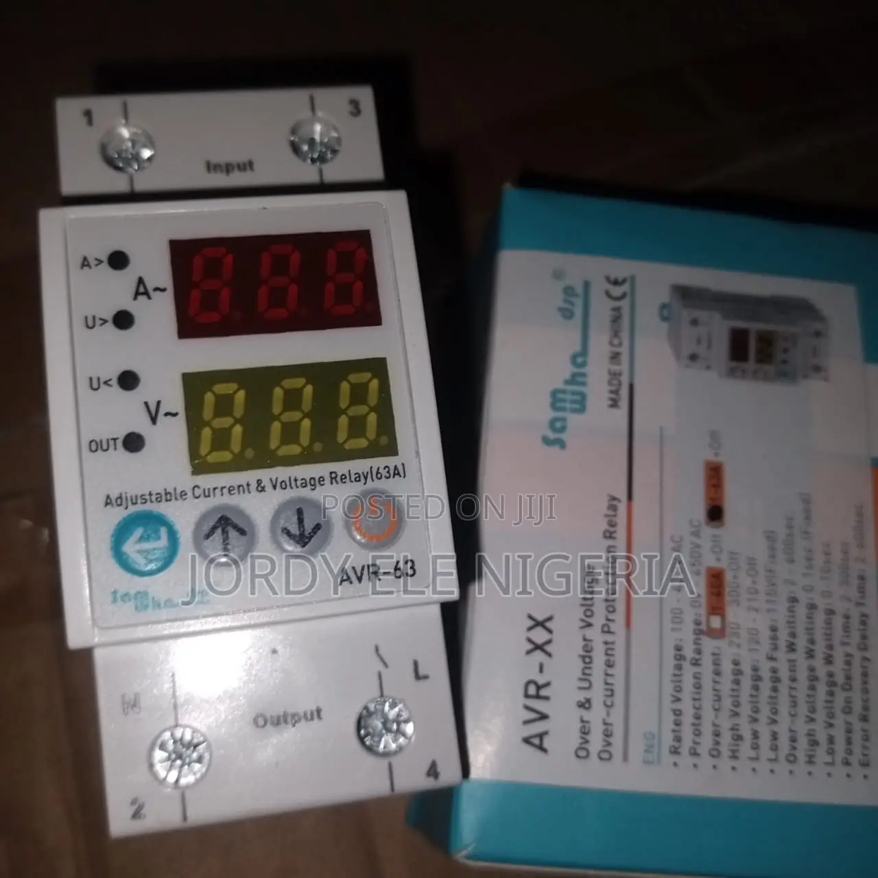 Korean Automatic Voltage Protector/Regulator With Wifi