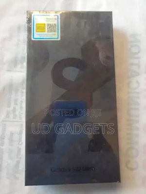 New Samsung Galaxy S22 Ultra 5G 256 GB Black