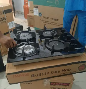 Image Im-06a3 Gas Hob – 4 Burners, Elegant Finish, Maximum Control