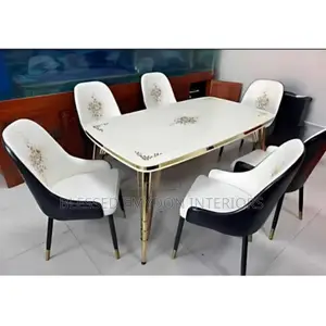 Marble Top Dining Set