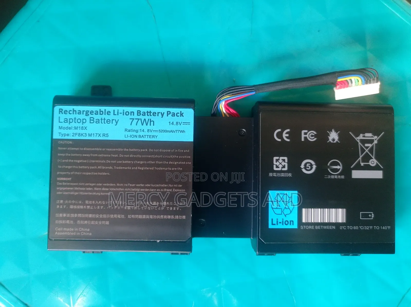 Rechargeable Dell Laptop Battery 2f8k3