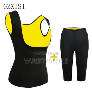 Hot Shapers Neoprene Women Slimming Vest + Pants