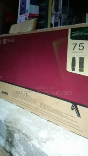 Lg 75 Inches Voice Control for Convenience