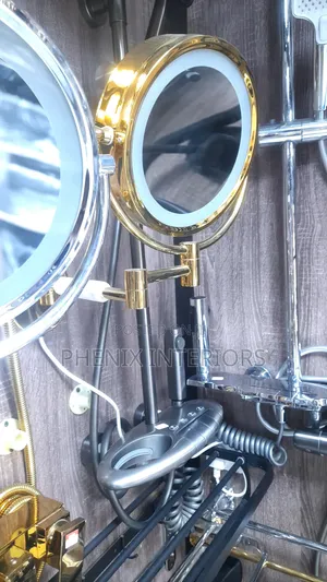 Magnifying Bathroom Led Mirror With Light