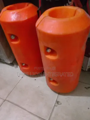 Orange Pipe Floater/a Pipe Buoy