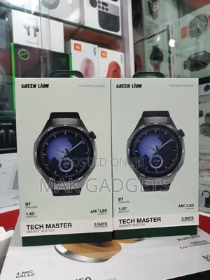 Green Lion New Sleek Smart Watch Sport Mode Tech Master