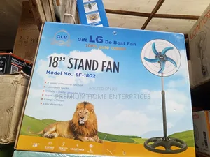GLB Lg Standing Fan 18 Inches