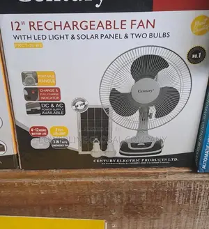 Fan With Solar Panel for Homes/ Offices/ Companies/ Hotels/ Bars