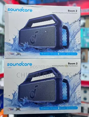 Soundcore Boom2 by Anker, Outdoor Speaker 80w , Subwoofer, Bassup