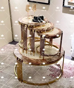 Marble Top All in One Center Table