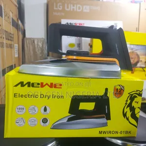 Mewe Dry Iron Mwiron-01bk 1000w Set