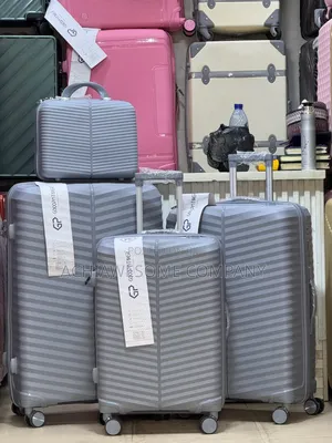 Set Of 3 Big Range Unbreakable Rubber Luggage