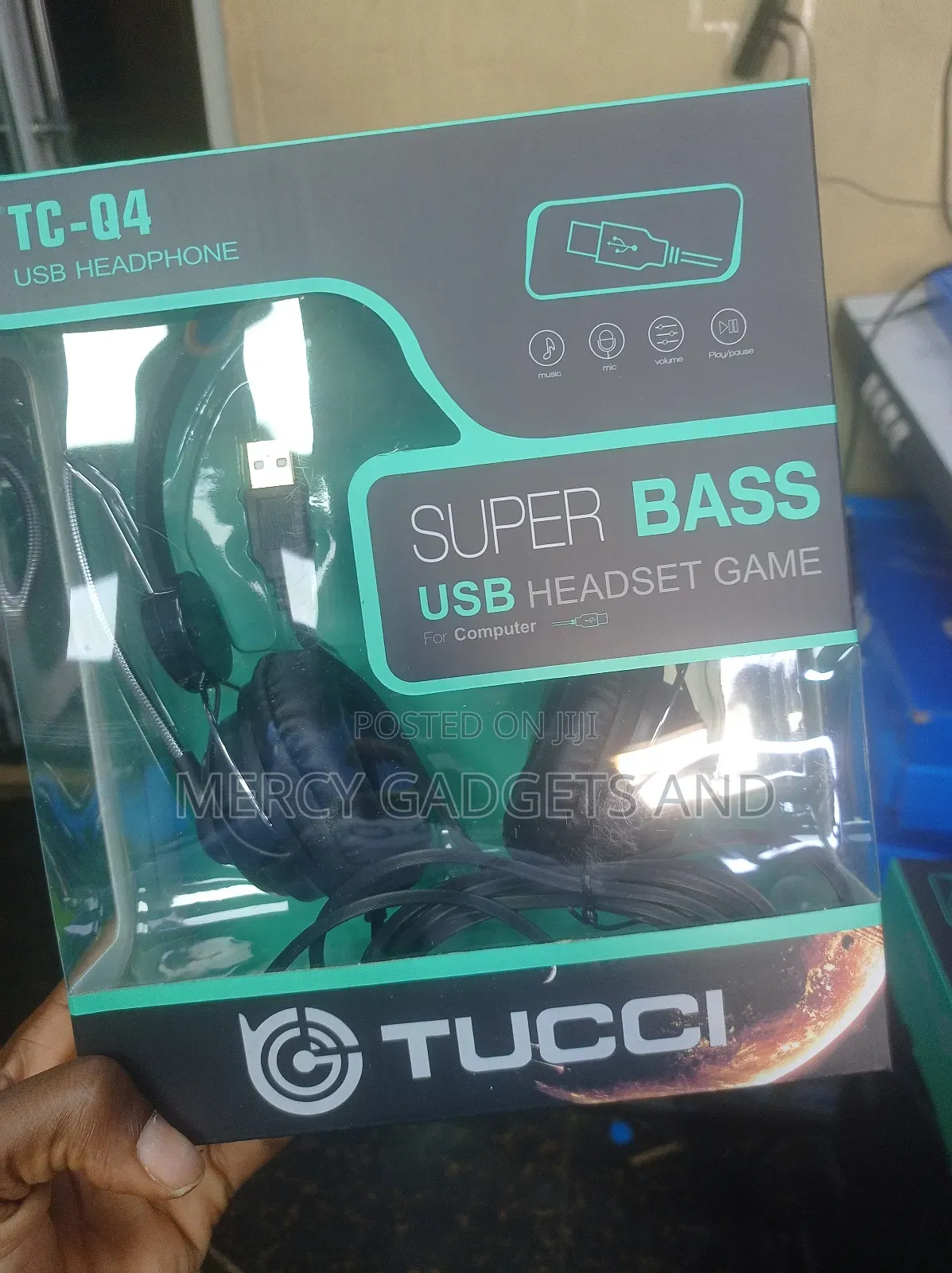 Super Bass Usb Headset