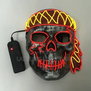Led Skeleton Face Mask