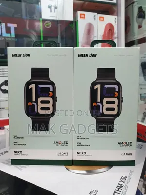 Green Lion Nexo Smart Watch - Black