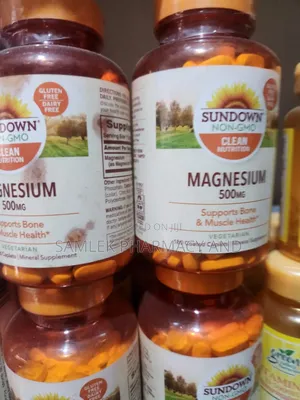 Sundown Naturals Magnesium, 500 Mg (180 Coated Caplets) Vegetarian