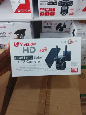 4g Dual Lens Solar Camera 6mp