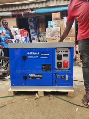12kva Heavy Duty Yamaha Diesel Silent Generator Three Phase Copper Coi