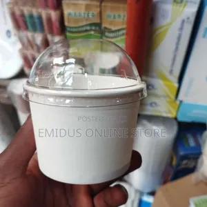 Ice Cream Paper Cup 11oz Pack 50pcs