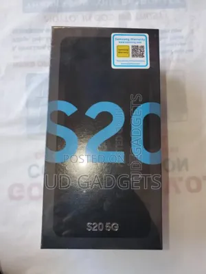 New Samsung Galaxy S20 128 GB Blue