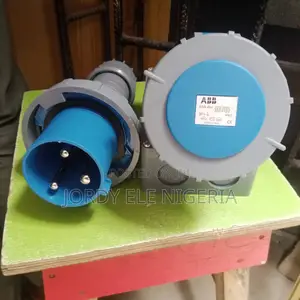 Original 63amps 3-Pin Abb Industrial Plug Socket.